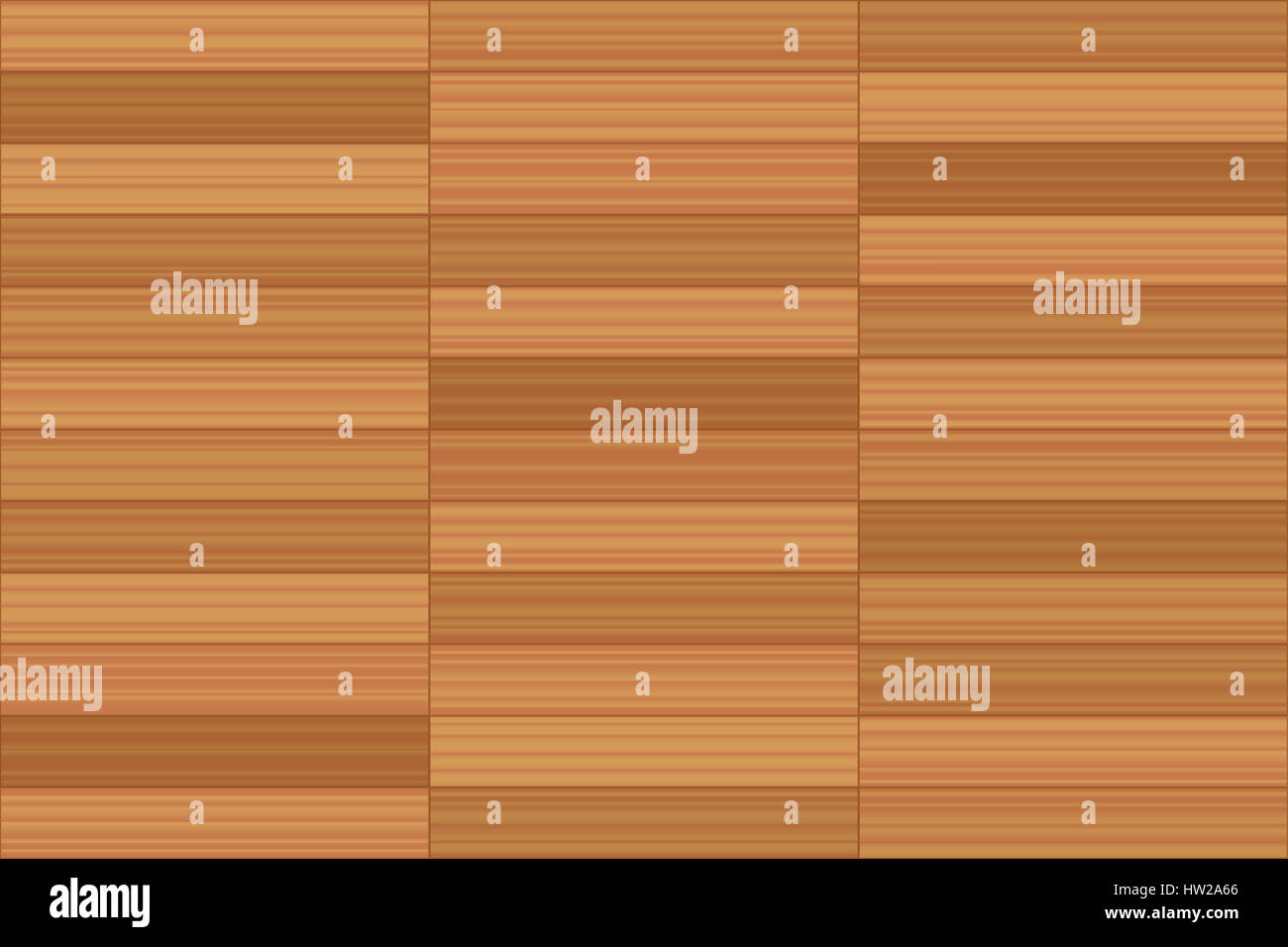 Pila bond parquet - illustrazione di un pavimento in parallelo del modello - perfetta estensione di questo segmento in legno in tutte le direzioni possibili. Foto Stock