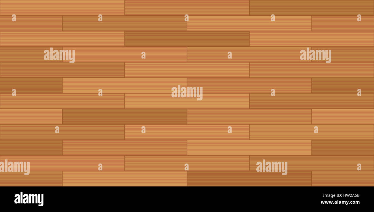 Mattone bond parquet - illustrazione di un tipico modello di parquet - perfetta estensione di questo segmento in legno in tutte le direzioni possibili. Foto Stock