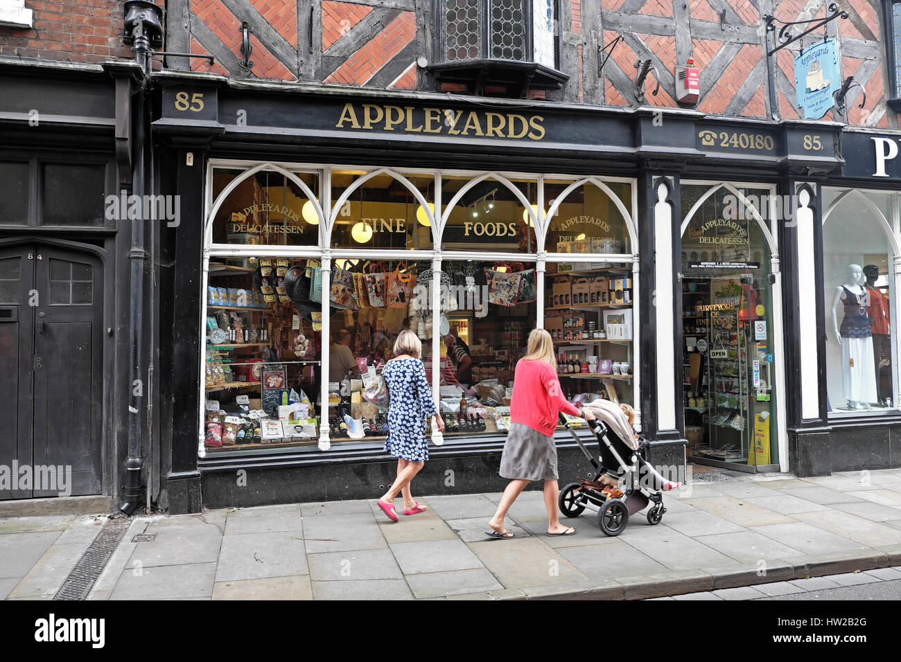 Shrewsbury, Shropshire, Regno Unito KATHY DEWITT Foto Stock