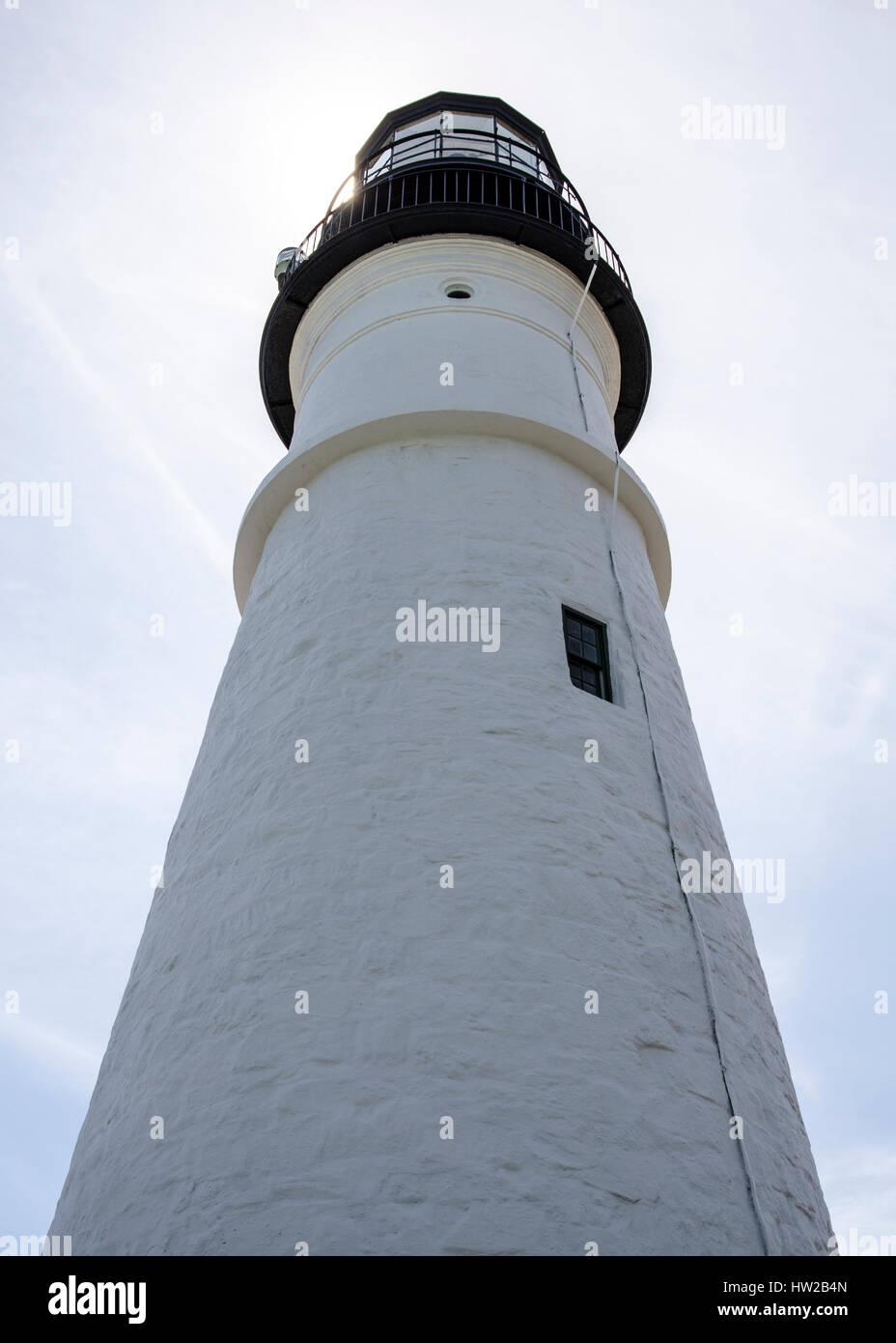 Portland Head Lighthouse Foto Stock