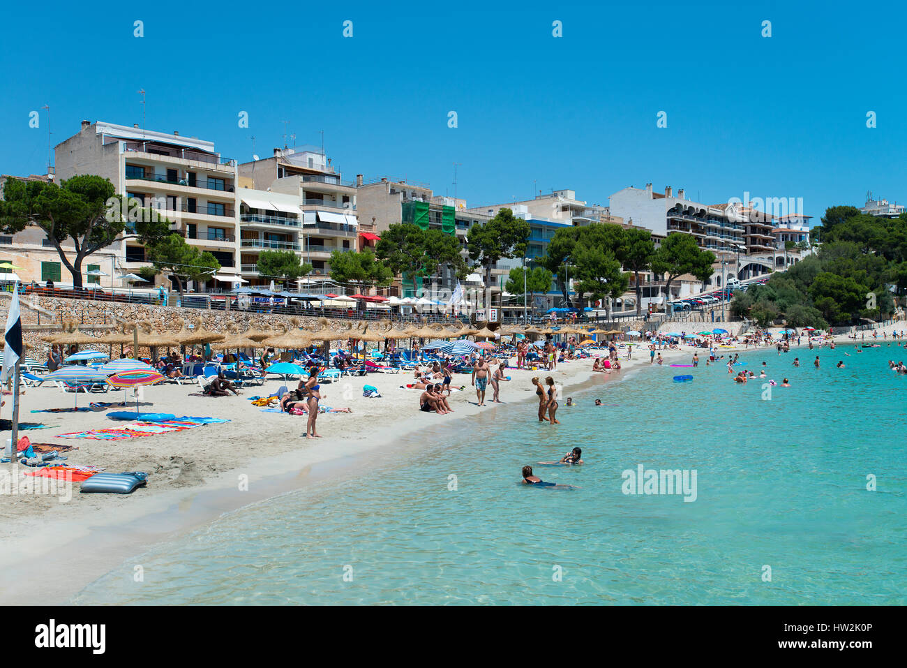 Porto Cristo, Mallorca, Baleares, Spagna Foto Stock