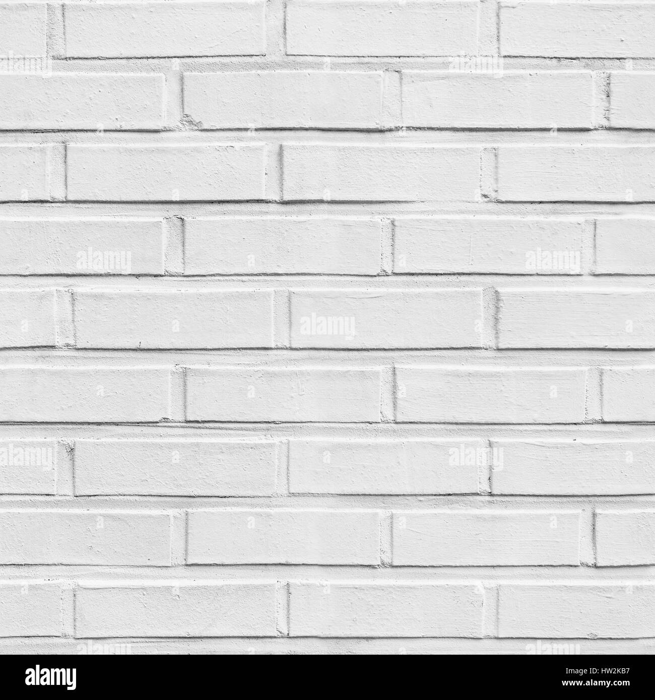 In mattoni bianchi parete pattern Foto Stock
