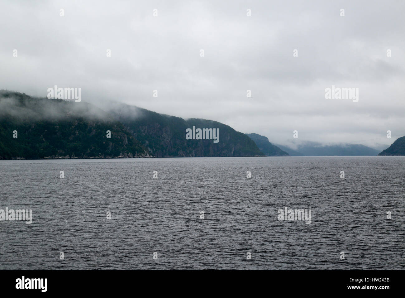 Saguenay Fjord National Park, QC, Canada Foto Stock