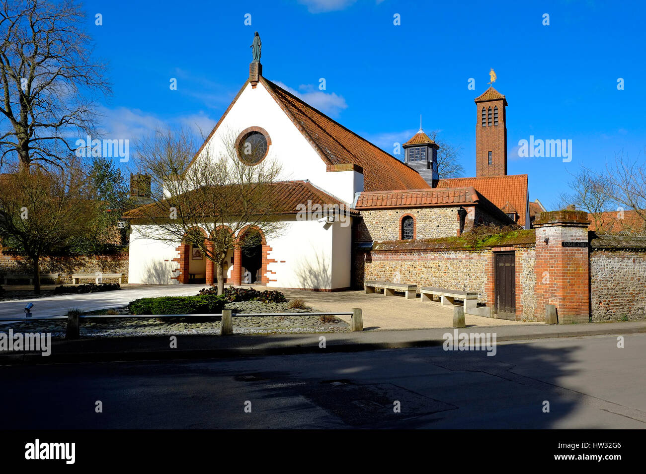 Little walsingham, Norfolk, Inghilterra Foto Stock