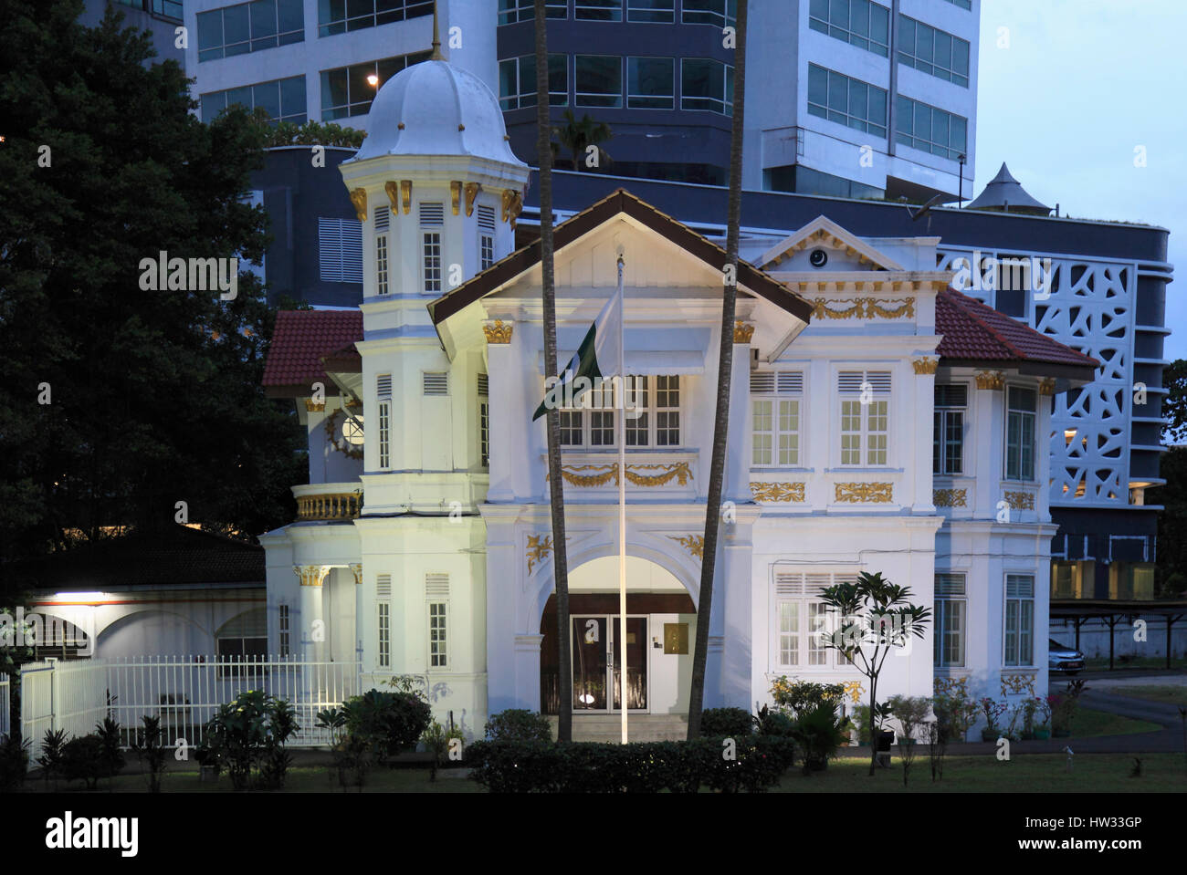 Malaysia, Kuala Lumpur, Ambasciata del Pakistan, Foto Stock