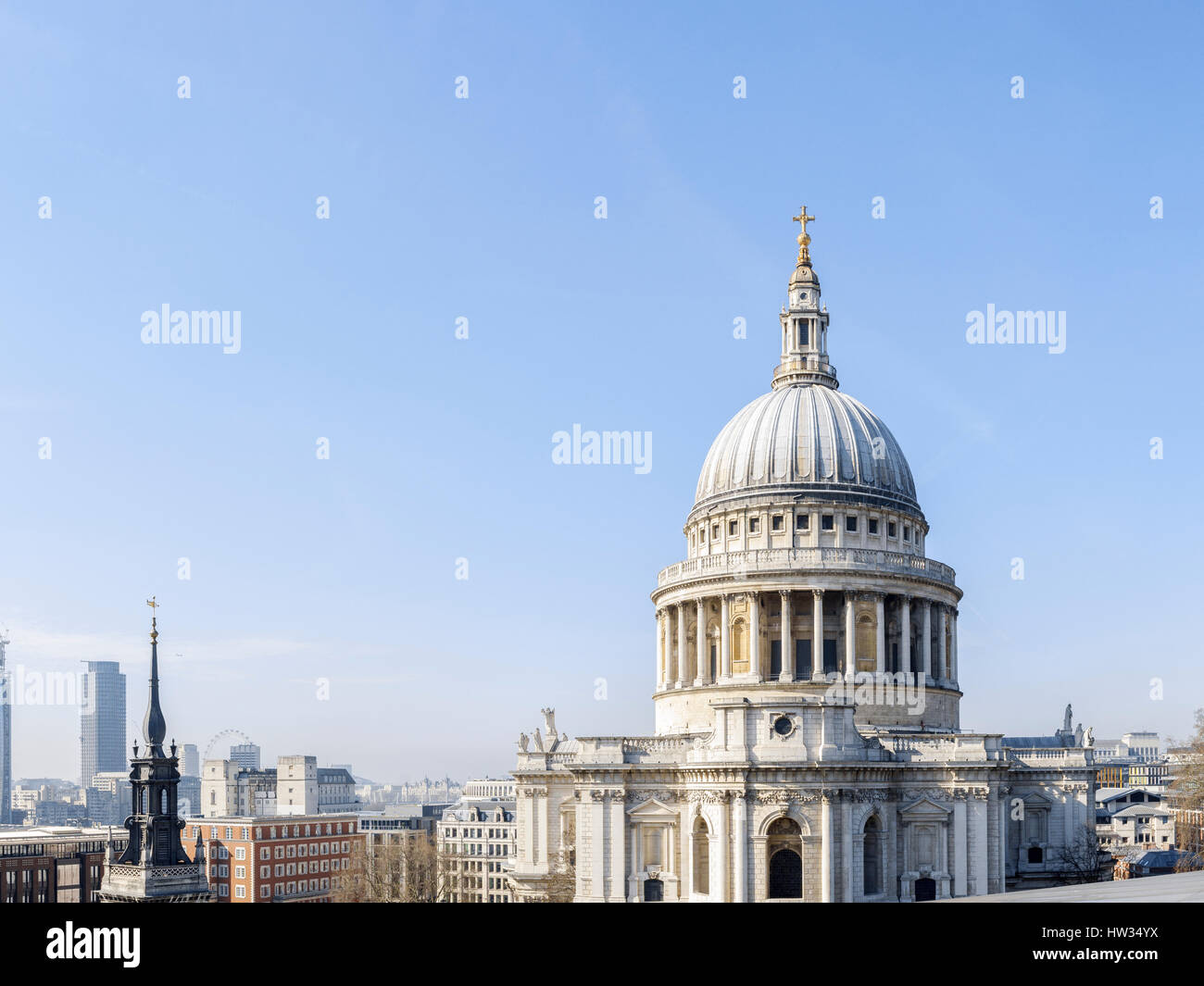 La Cattedrale di St Paul, REGNO UNITO, città di Londra Foto Stock