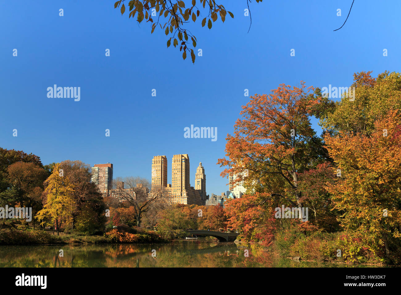 Stati Uniti d'America, New York City, Manhattan Central Park Foto Stock