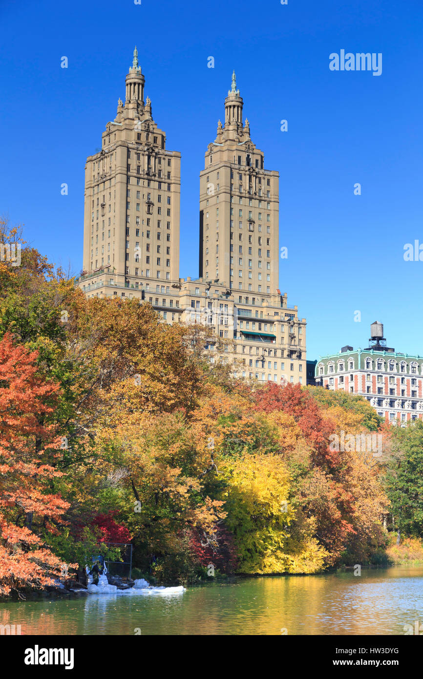 Stati Uniti d'America, New York City, Manhattan Central Park Foto Stock