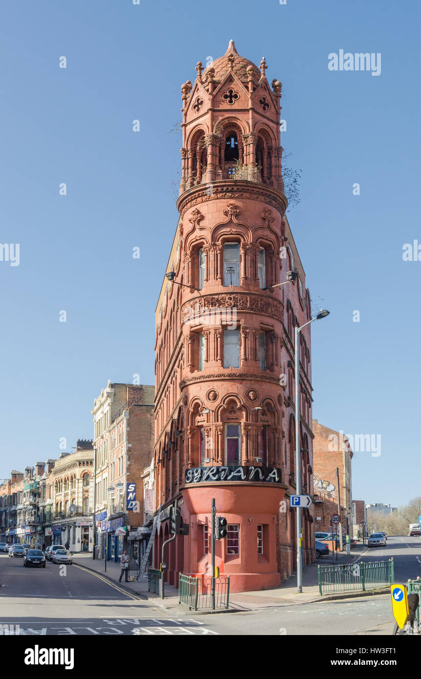 Syriana siriano e libanese ristorante in un edificio storico a 1-7 Constitution Hill, Birmingham Foto Stock