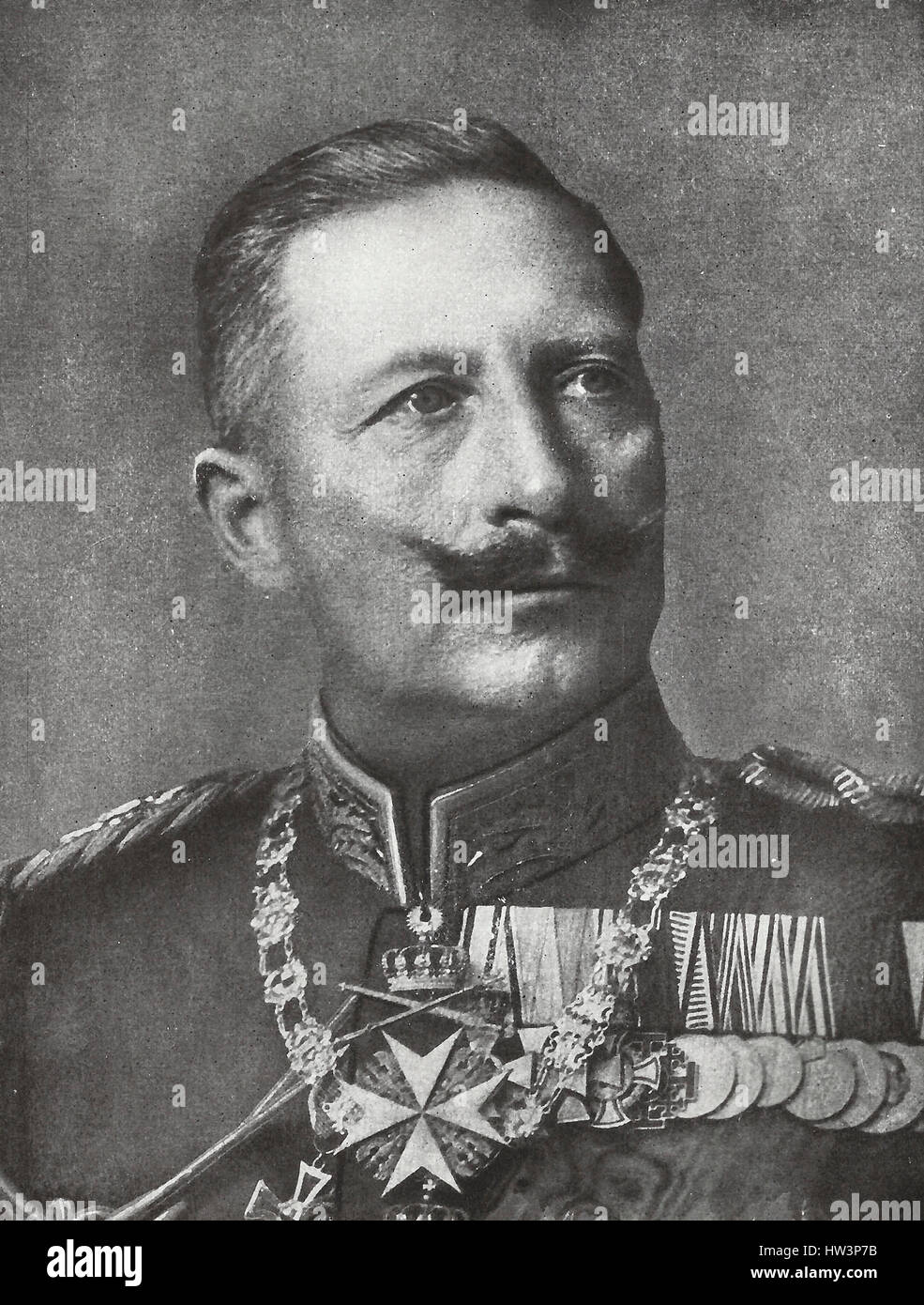 Il Kaiser Guglielmo II di Germania Foto Stock