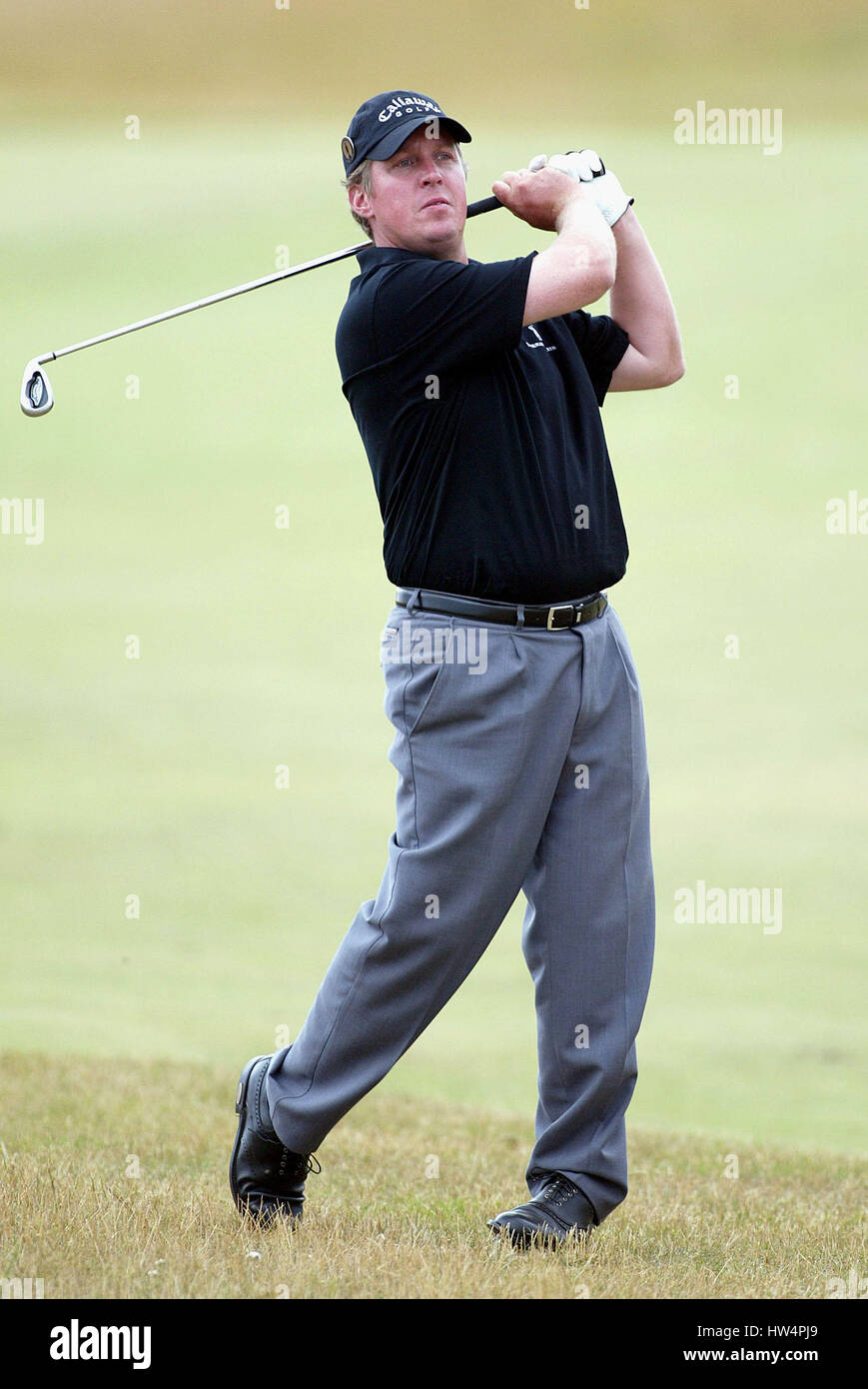 PIERRE FULKE SVEZIA ROYAL ST. GEORGE'S SANDWICH KENT 18 Luglio 2003 Foto Stock