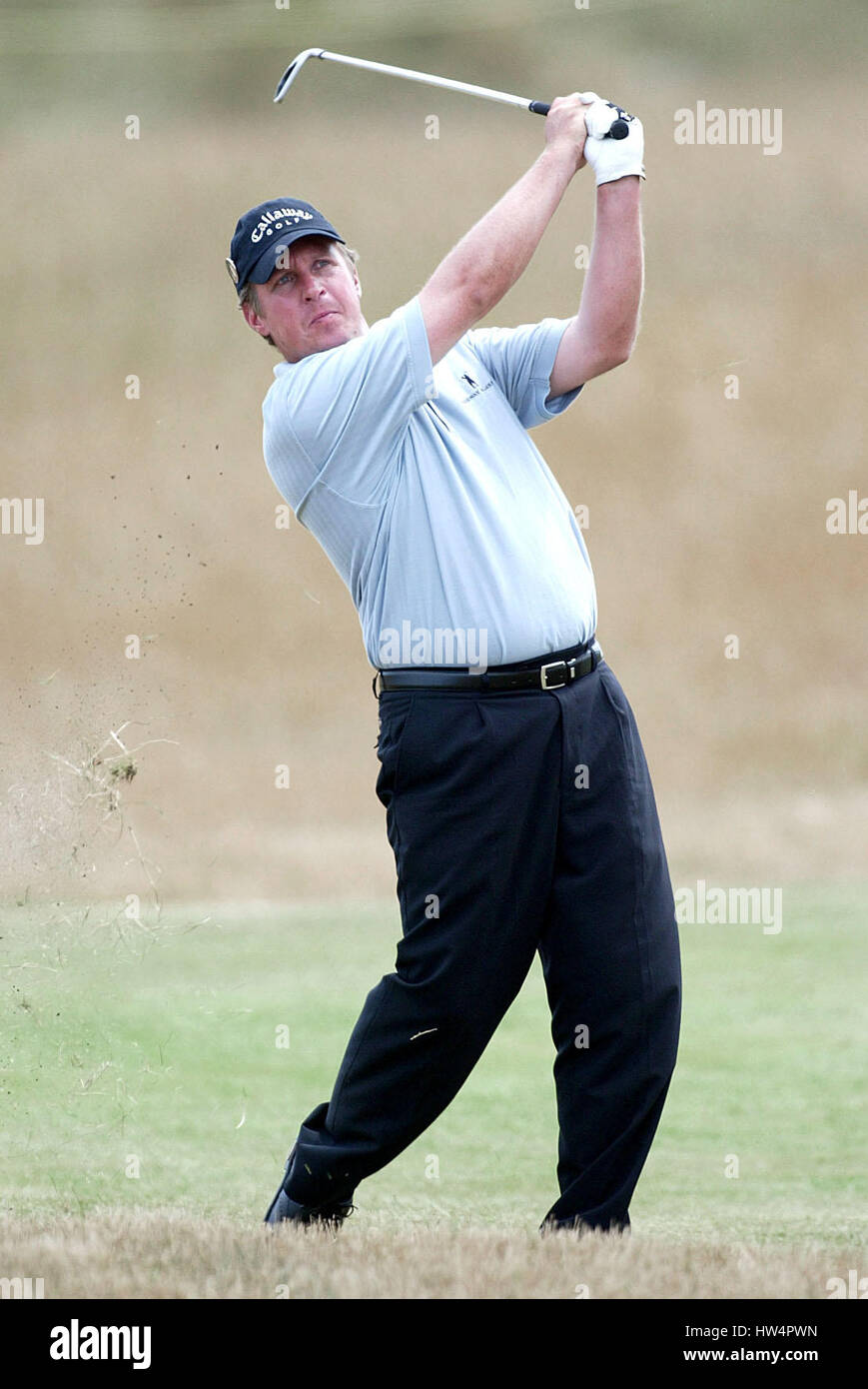 PIERRE FULKE SVEZIA OPEN ROYAL ST.GEORGES SANDWICH 16 Luglio 2003 Foto Stock