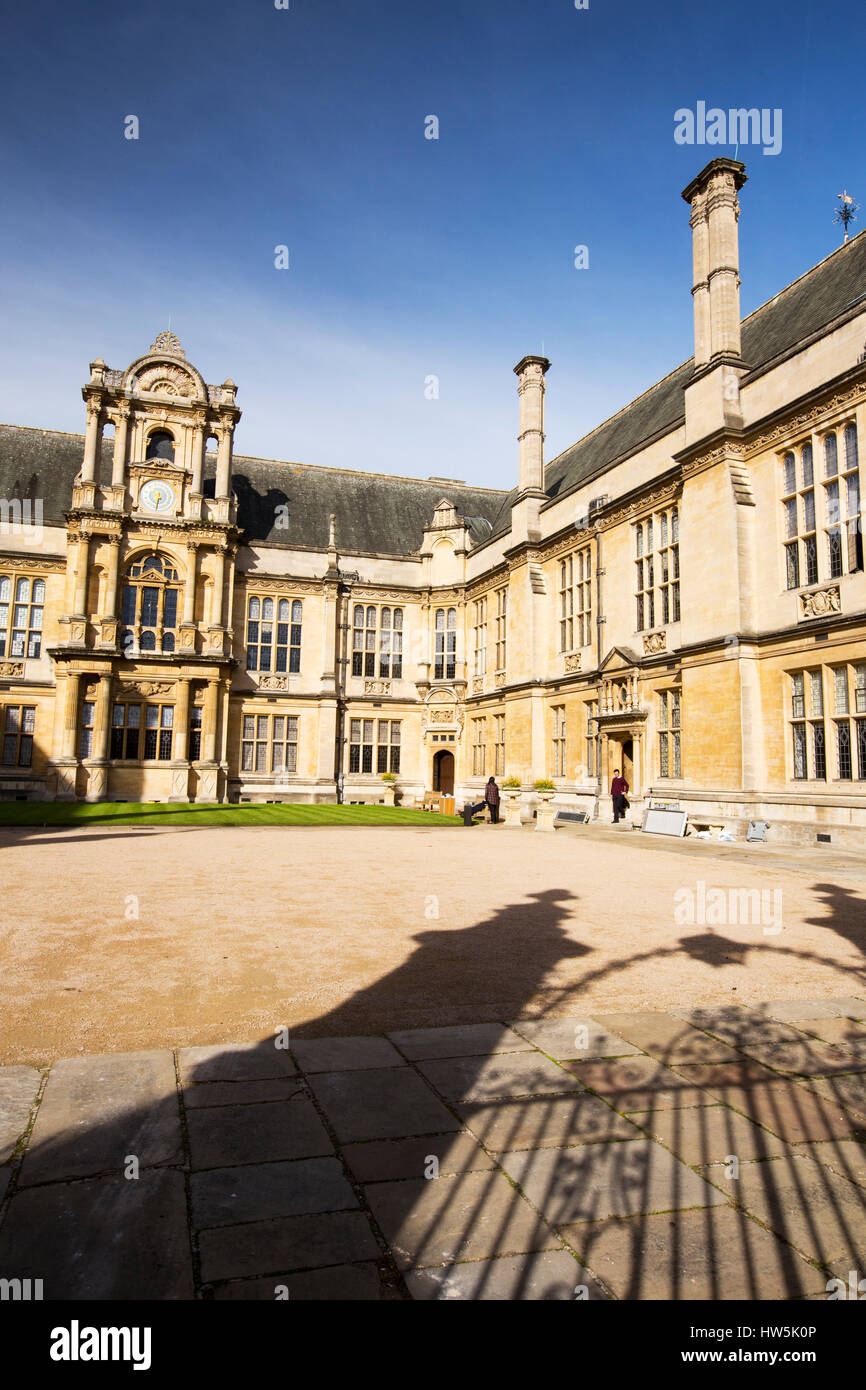 L'esame scuole Merton off road in oxford, Regno Unito. Foto Stock