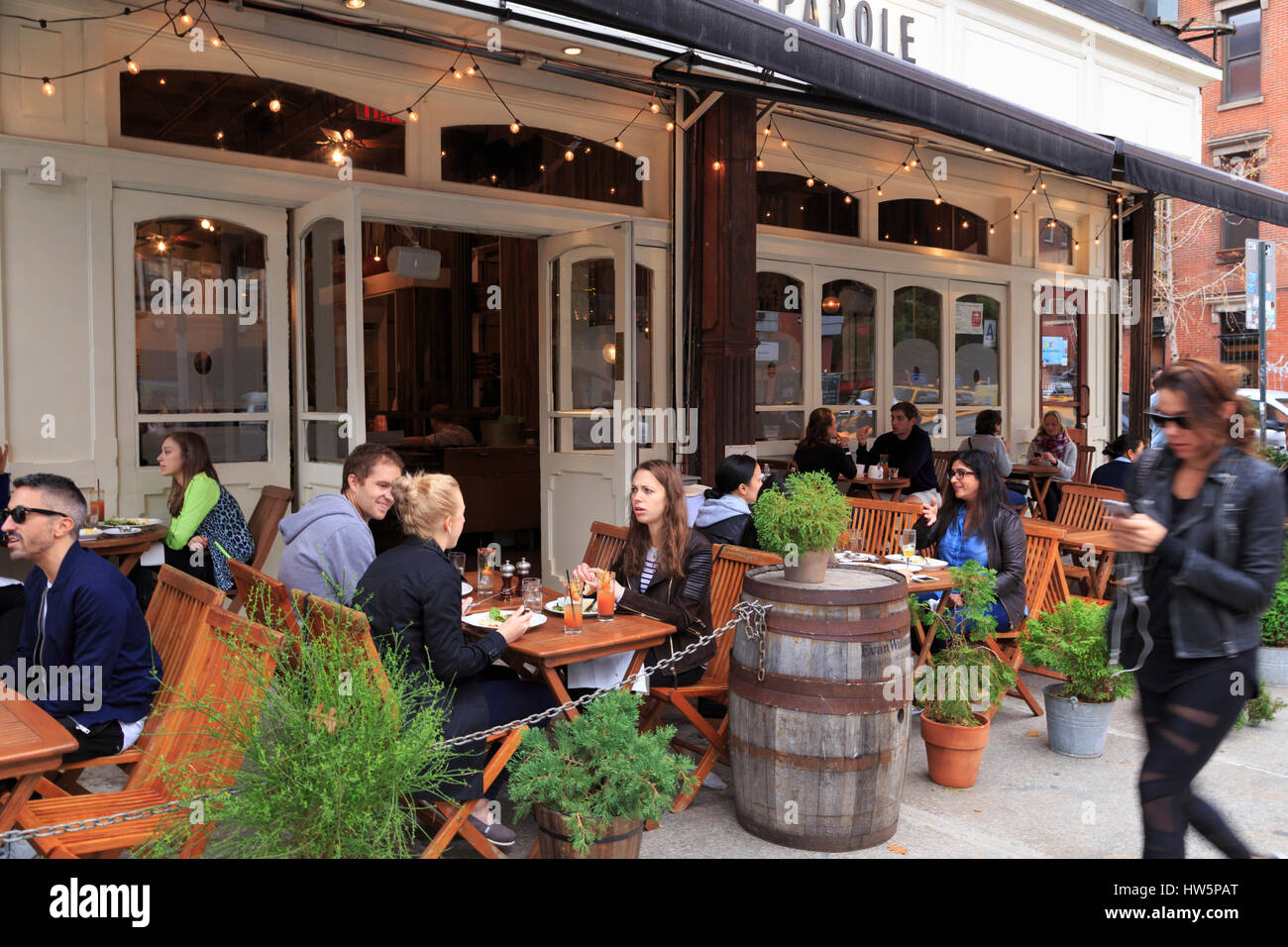 Stati Uniti d'America, New York City, Manhattan Lower East Side Foto Stock