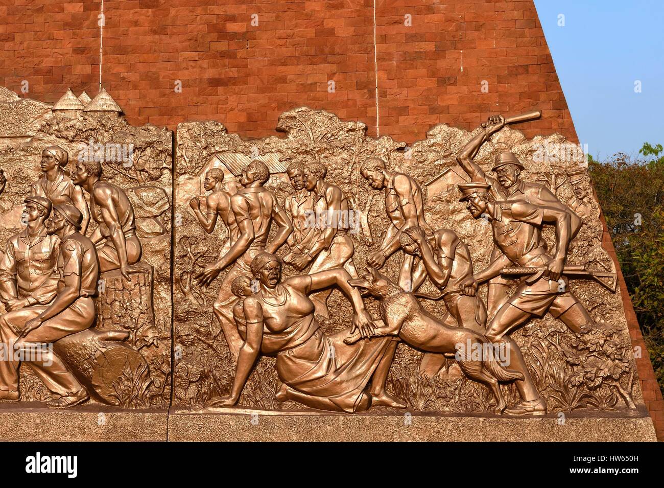 Zimbabwe Harare sepoltura e monumento nazionale per commemorare il Fronte patriottico i guerriglieri hanno ucciso durante la boccola rhodesiano Foto Stock