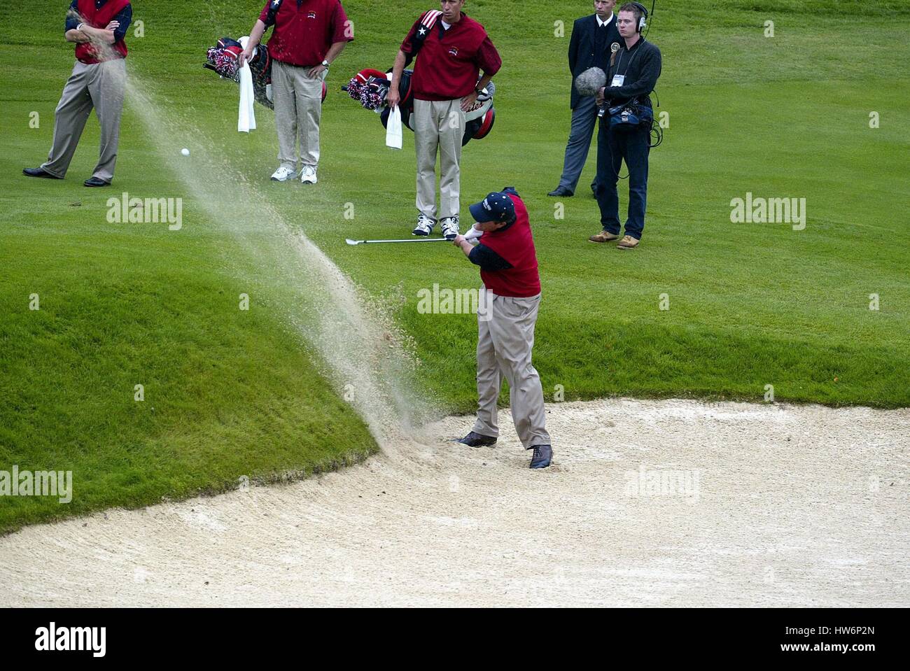 PHIL MICKELSON USA la RYDER CUP 02 28 Settembre 2002 Foto Stock