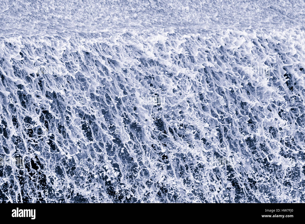Fiume patapsco bloede sfioratore della diga Foto Stock