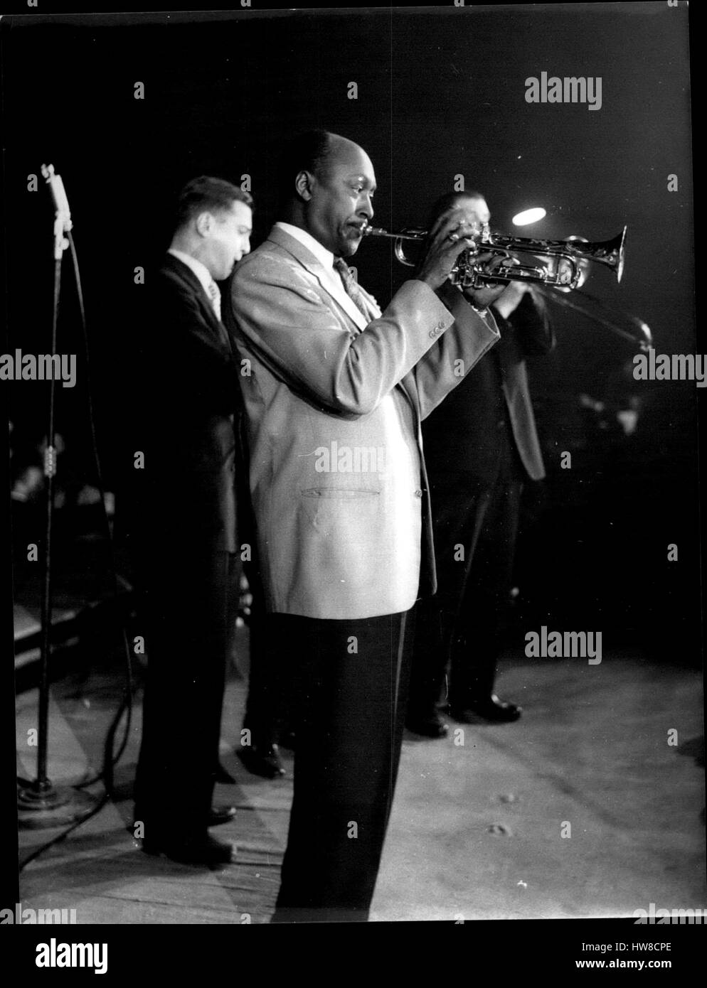 1968 - L'orchestre Rene in Francia. NPM: Ala Trompette Bill Coleman. Credito: Keystone Pictures USA/ZUMAPRESS.com/Alamy Live News Foto Stock