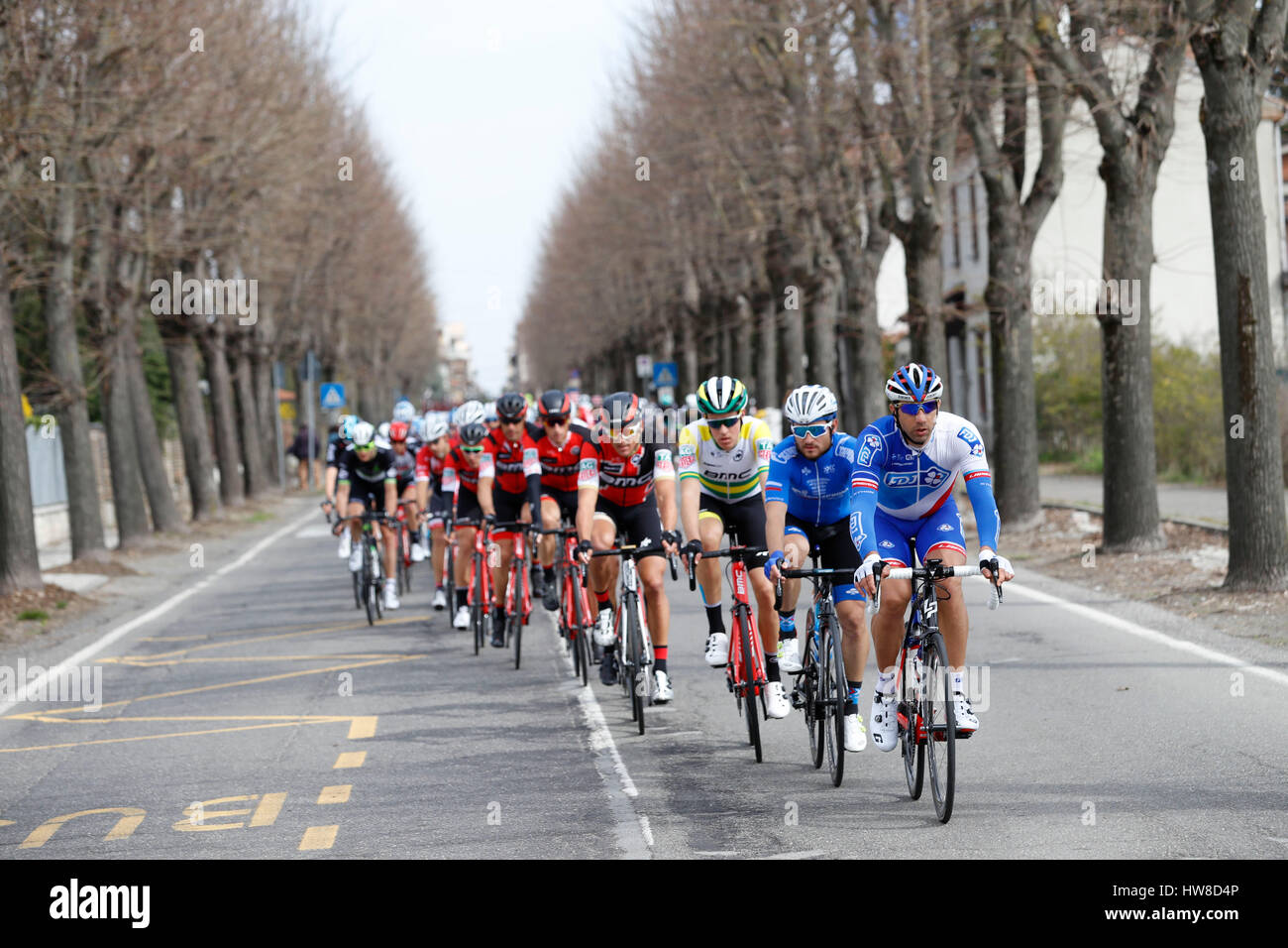 18 marzo 2017 108th Milano - Sanremo cofano William (FRA) FDJ Foto: Cronos/Yuzuru Sunada Foto Stock