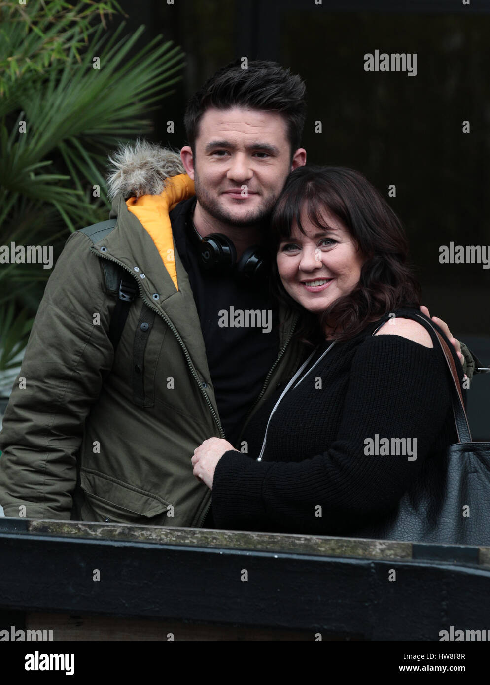 Coleen Nolan ha visto ad ITV studios il 6 febbraio 2017 a Londra Foto Stock