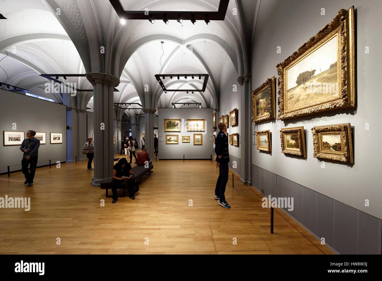 Paesi Bassi Olanda Settentrionale, Amsterdam, il quartiere dei musei, il Museo Rijks Foto Stock