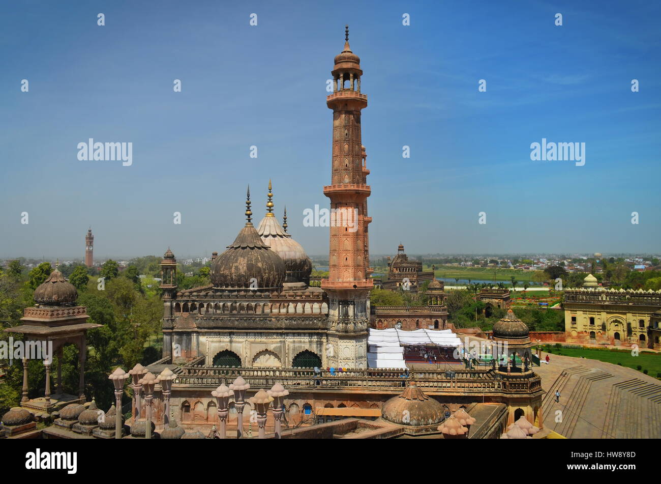 Bara Imambara (l Imam's House) Lucknow Foto Stock