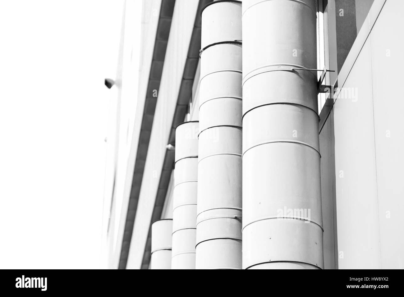 La sfocatura in Sud Africa pipeline aziendale industriale il concetto di lavoro Foto Stock