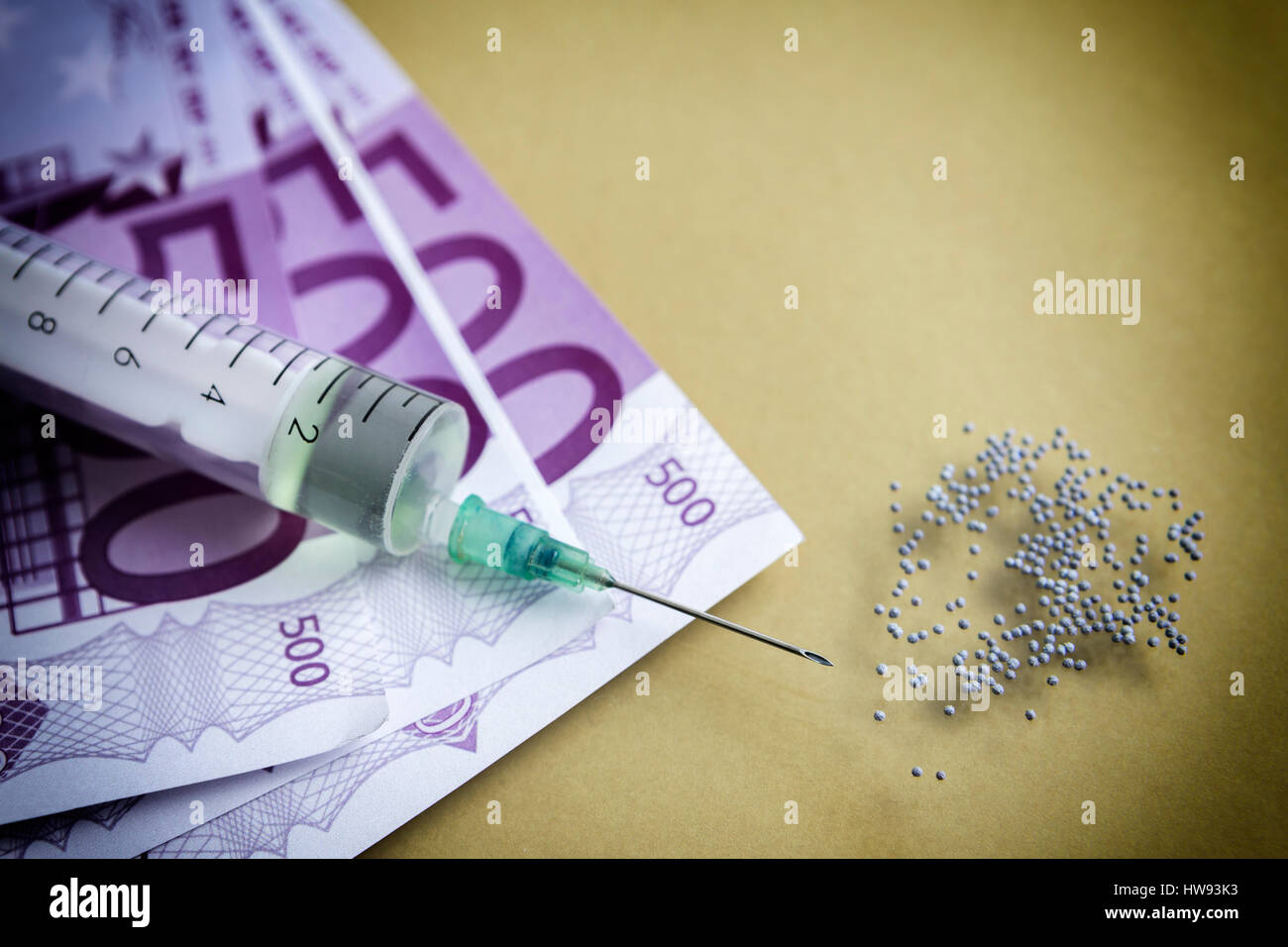 Dipendenza e abuso di sostanze concept Foto Stock