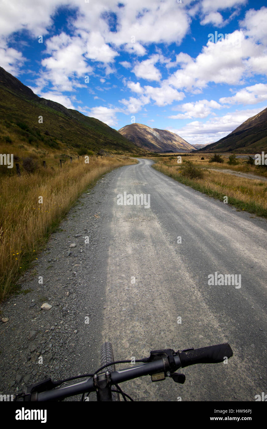 Sul Monte Nicholas-Beach Bay Road Foto Stock