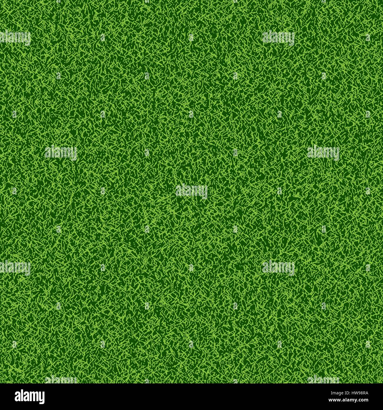 Erba verde seampess texture - estate sfondo Illustrazione Vettoriale