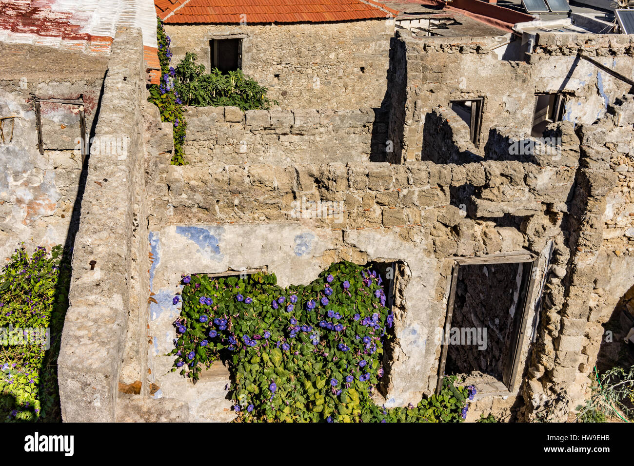 Il Palazzo del Gran Maestro dei Cavalieri di Rodi, conosciuto anche come il Kastello, è un castello medievale nella città di Rodi, in Grecia. Foto Stock