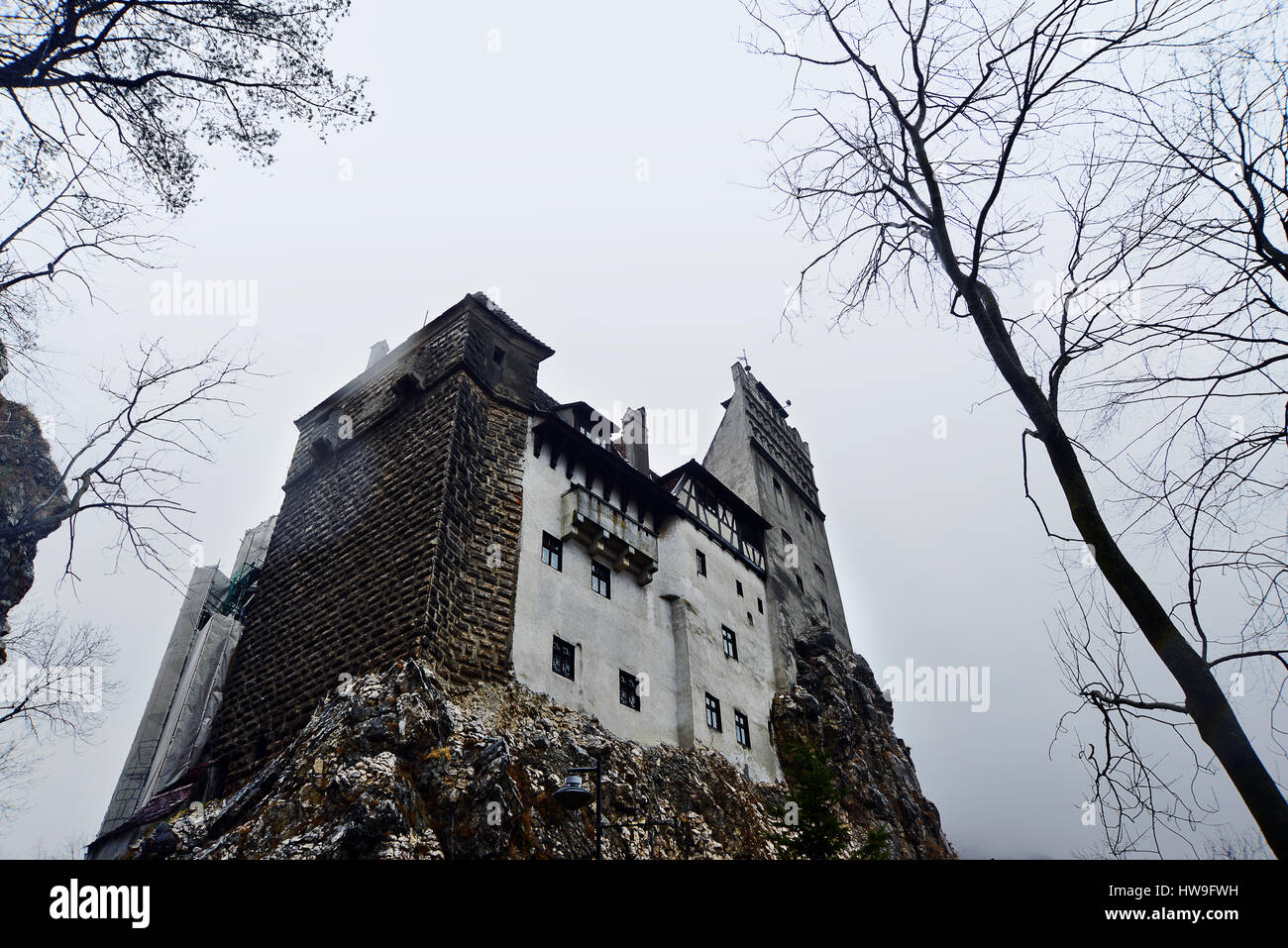 Il Castello di Dracula, crusca, Romania Foto Stock