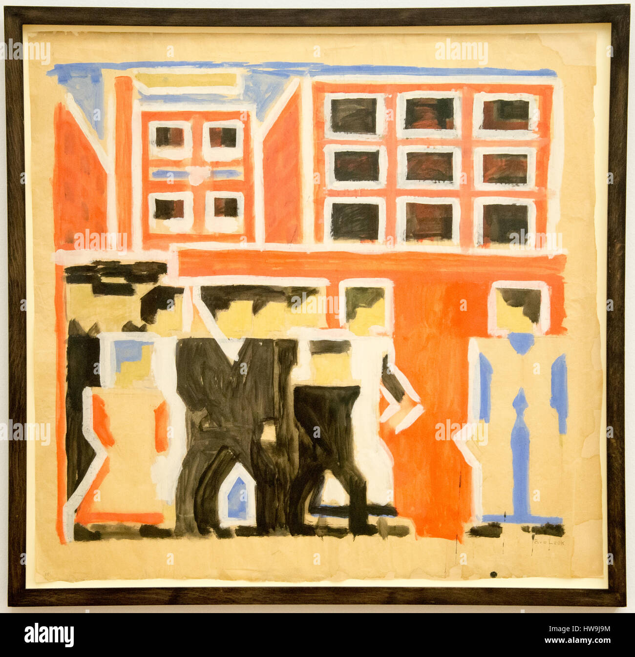 Studio per "uscita dalla fabbrica" da Bart van der Lübeck Foto Stock