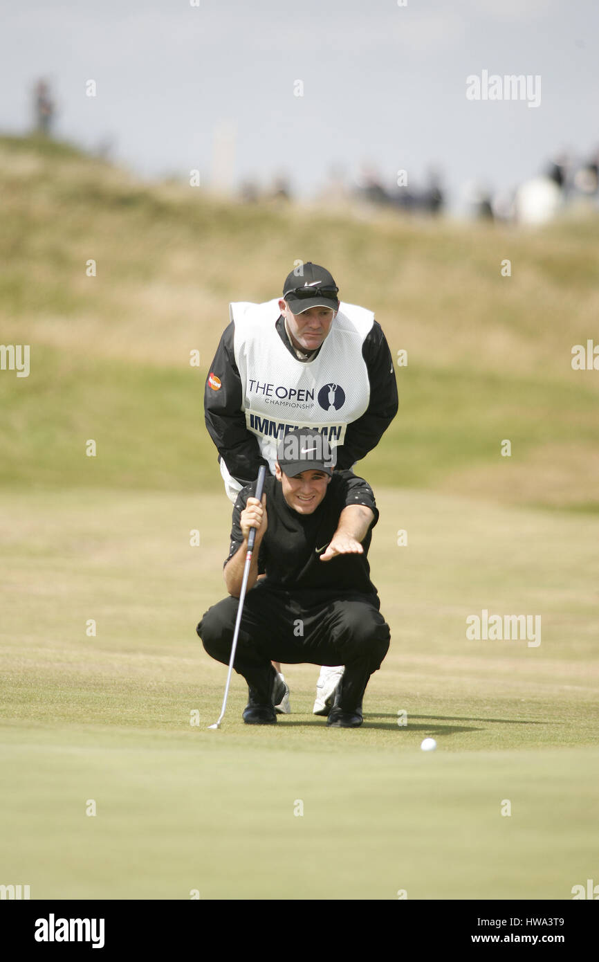 TREVOR IMMELMAN SUD AFRICA Royal Troon Scozia 18 Luglio 2004 Foto Stock