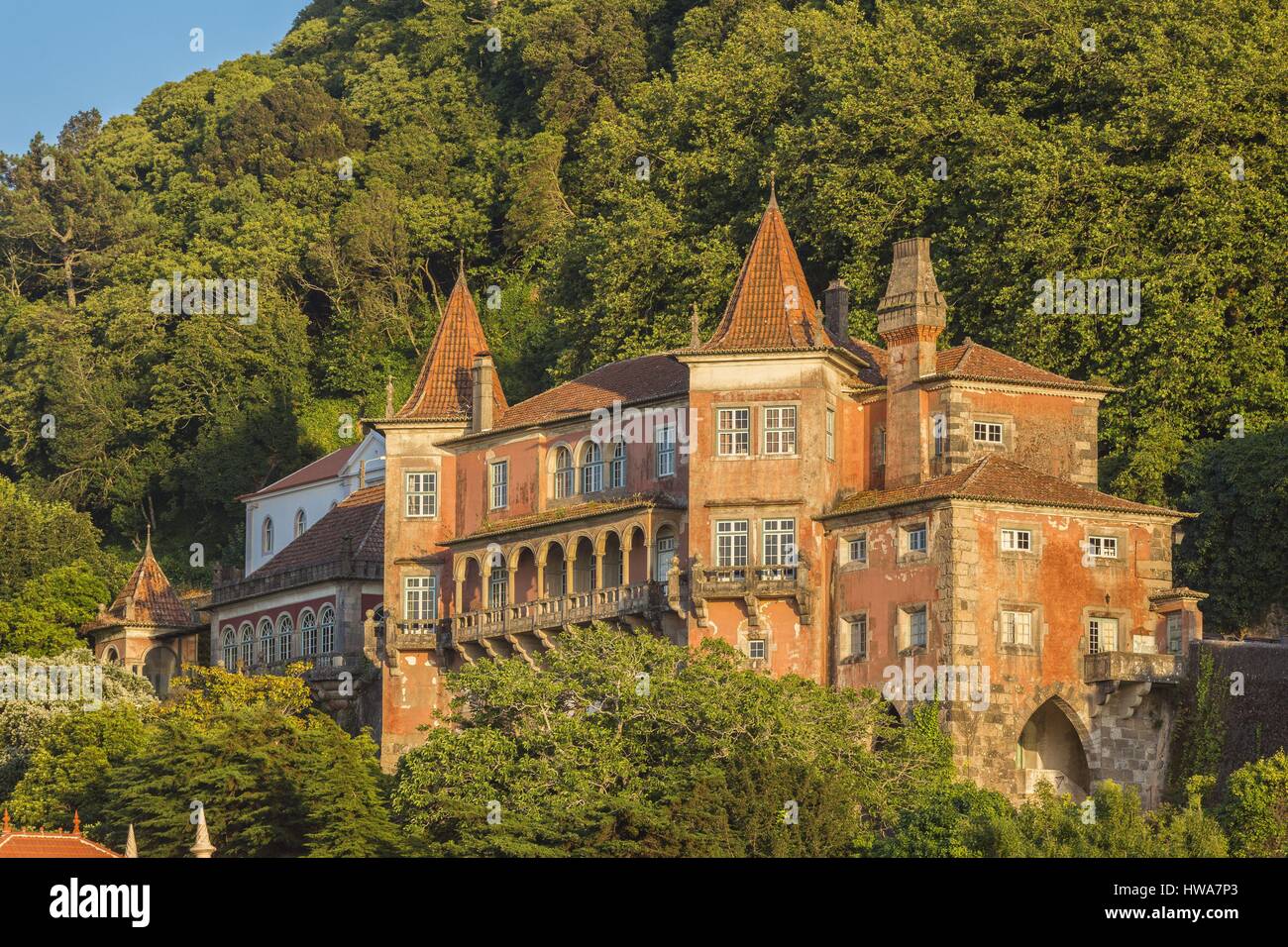 Il Portogallo, Lisboa e Provincia di Setubal, Sintra elencati come patrimonio mondiale dall' UNESCO Foto Stock