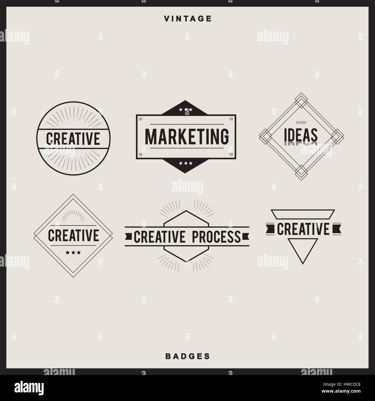 Icona simbolo distintivo logo Collection Concept Illustrazione Vettoriale