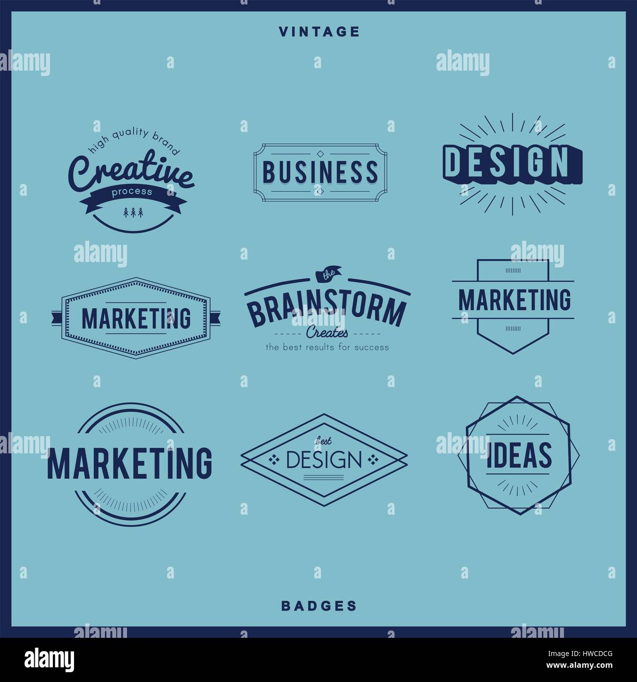 Icona simbolo distintivo logo Collection Concept Illustrazione Vettoriale