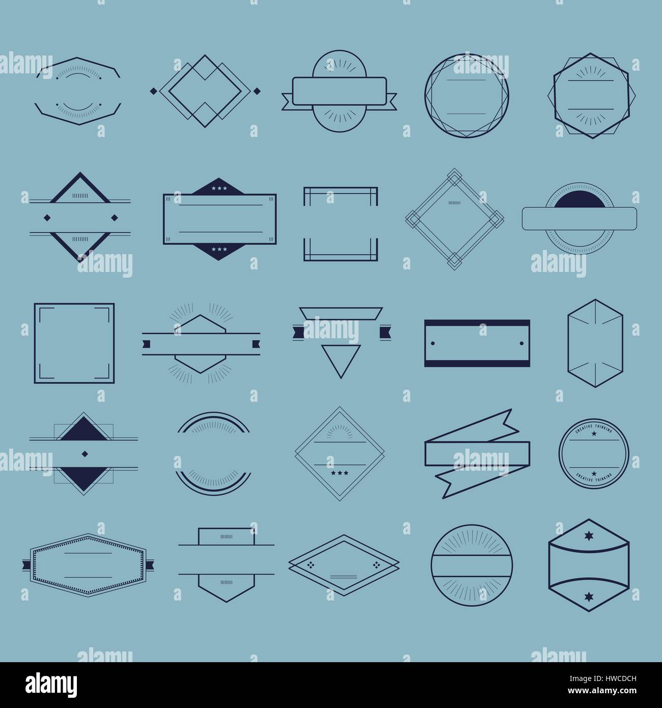 Icona simbolo distintivo logo Collection Concept Illustrazione Vettoriale