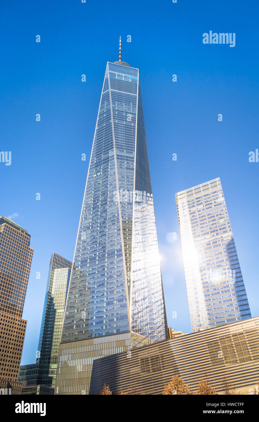 One World Trade Center a Manhattan - New York, Stati Uniti d'America Foto Stock