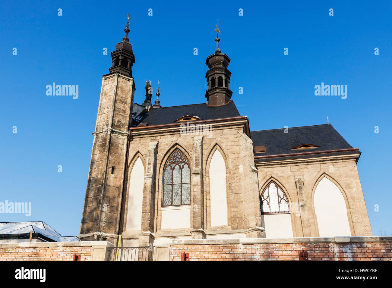 Sedlec Ossario in Kutna Hora. Kutna Hora, Central Bohemian Region, Repubblica Ceca. Foto Stock