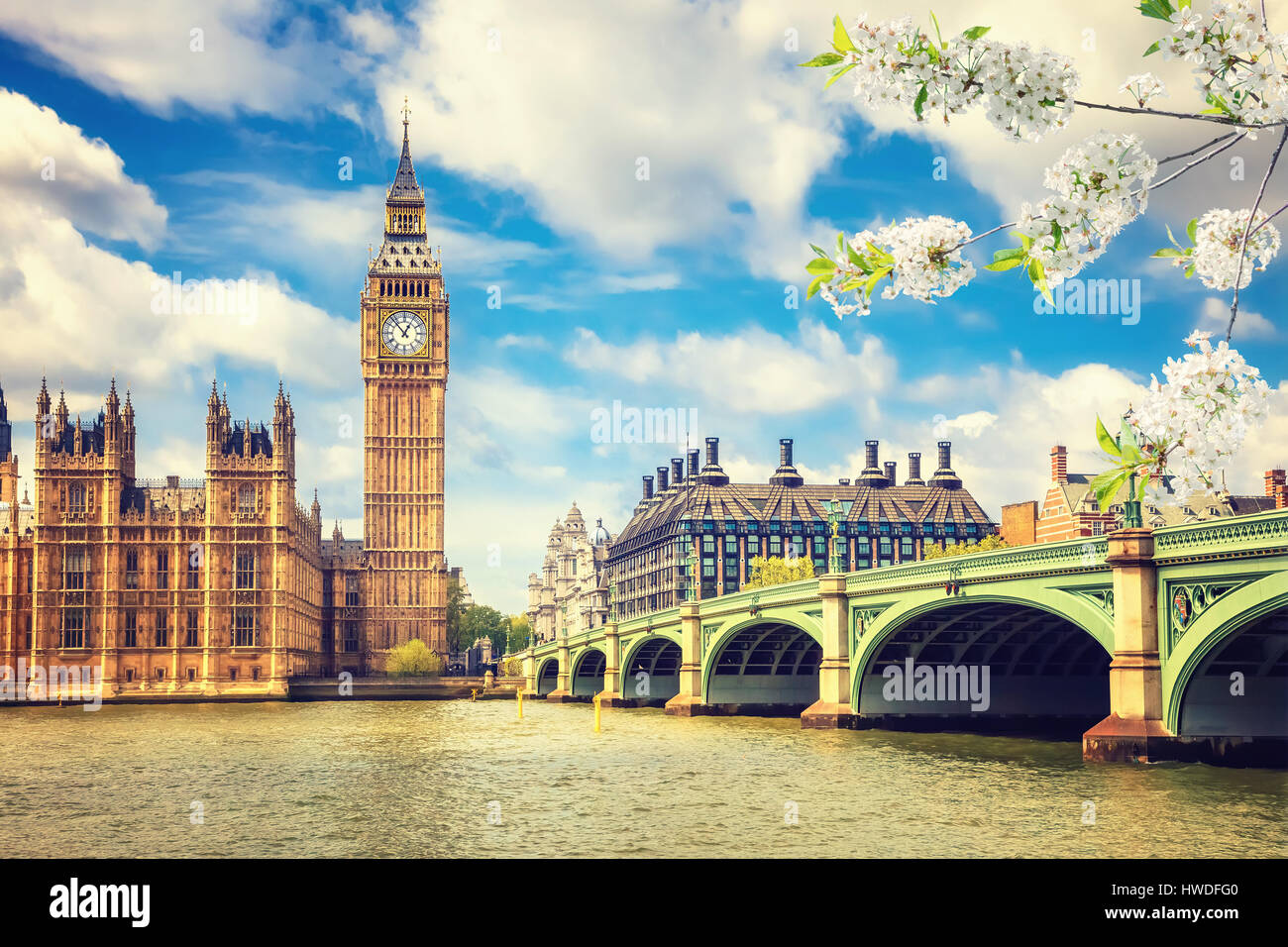 Big Ben di Londra Foto Stock