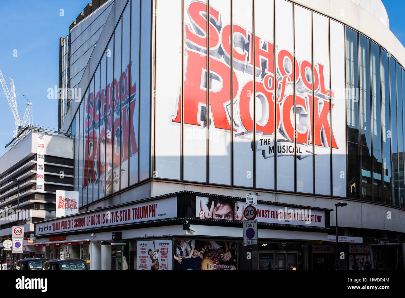 Scuola di Roccia il Musical, New London Theatre, Dury Lane, London, England, Regno Unito Foto Stock