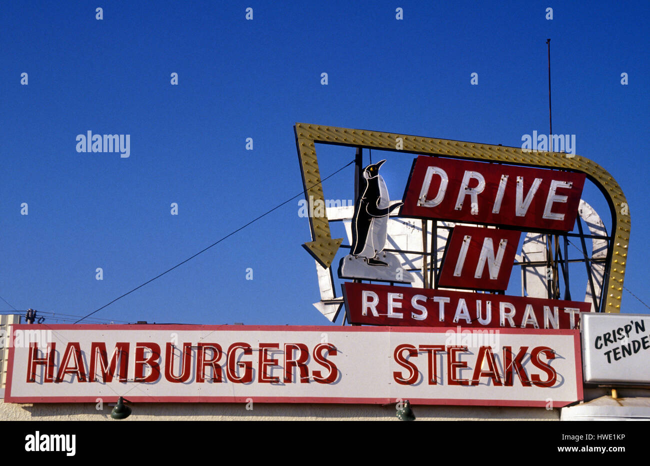 Guidare in ristorante nel Michigan STATI UNITI Foto Stock