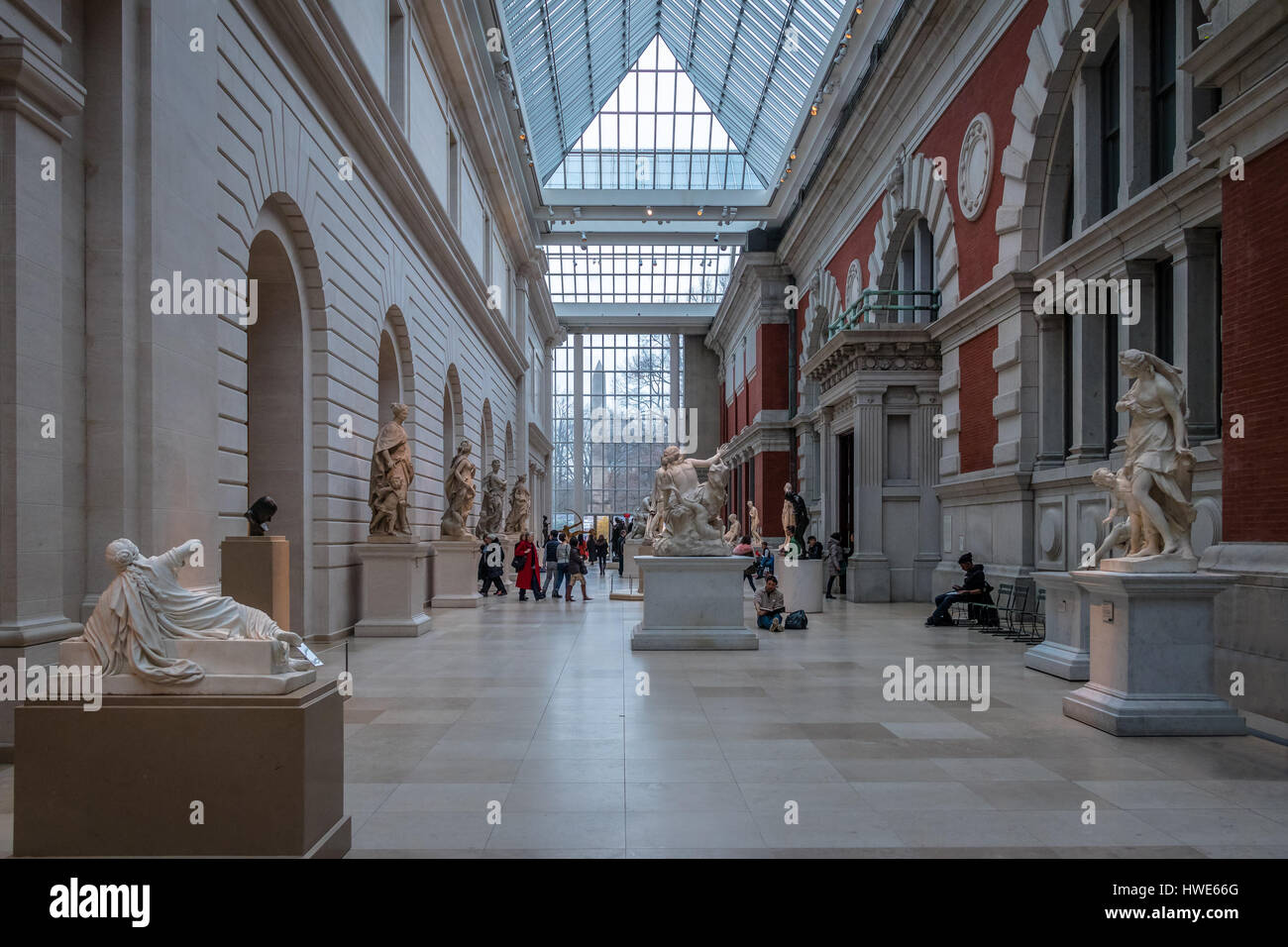 Metropolitan Museum of Art di New York, Stati Uniti d'America Foto Stock