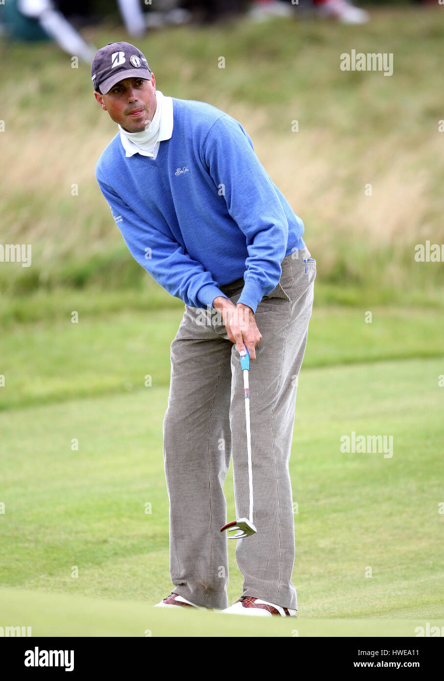 MATT KUCHAR USA ROYAL BIRKDALE SOUTHPORT INGHILTERRA 18 Luglio 2008 Foto Stock