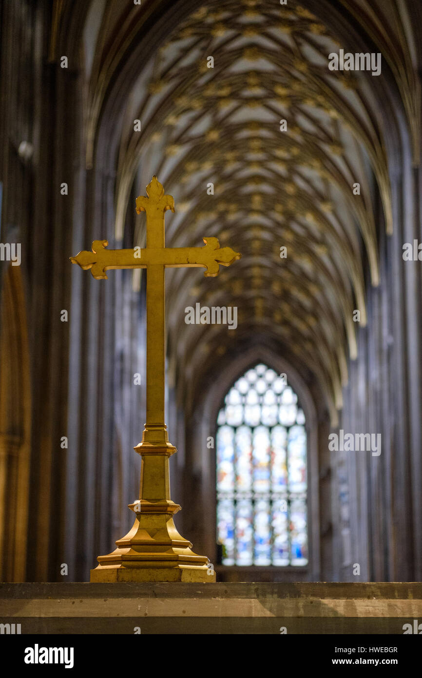 St Mary Redcliffe Chiesa anglicana, Bristol, Regno Unito Foto Stock