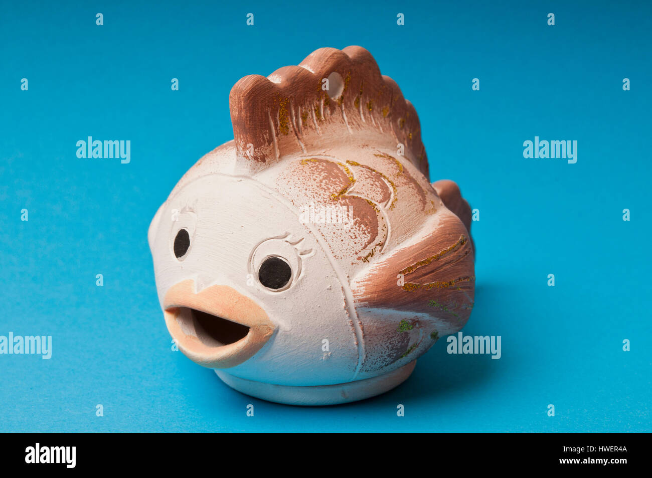 Terracotta o pesce di argilla Foto Stock