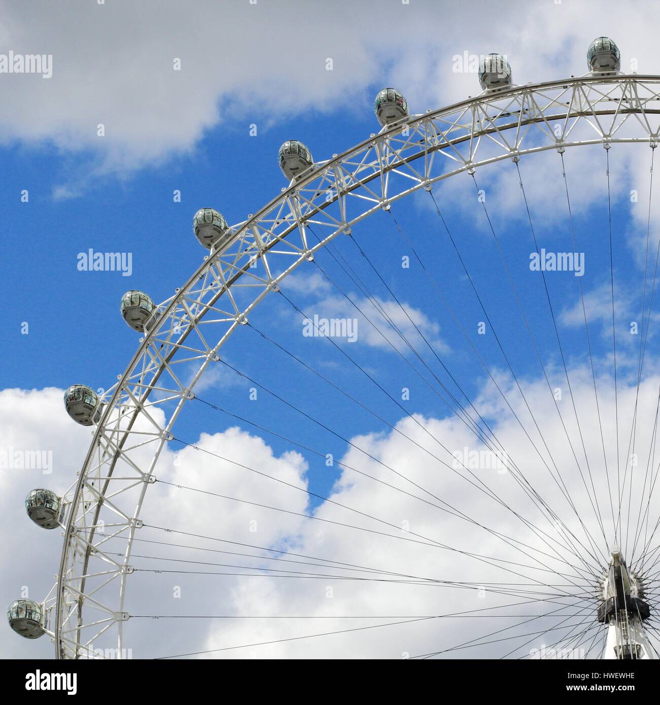 Coca Cola London eye London Regno Unito Foto Stock