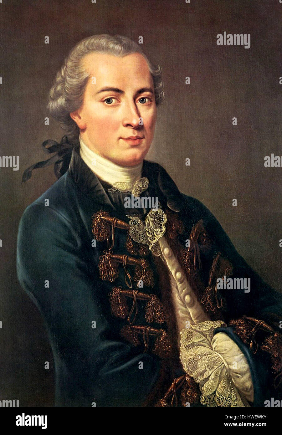 Friedrich Heinrich Jacobi (1743 – 1819) filosofo tedesco, figura letteraria e socialita. Foto Stock