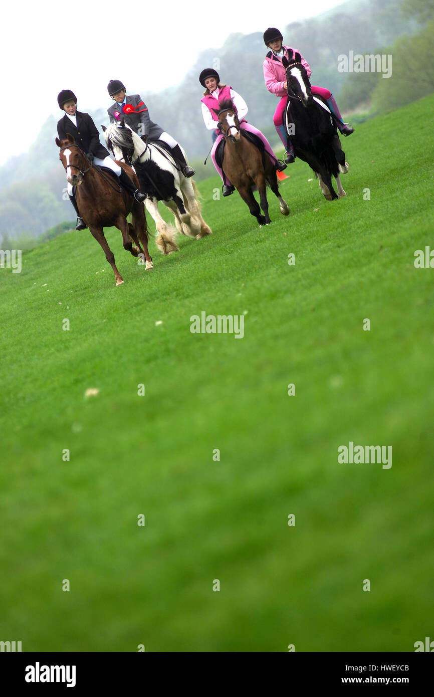 A cavallo dei confini, Berwick-upon-Tweed Foto Stock